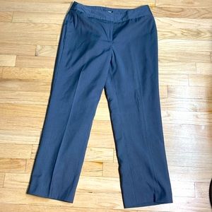 Women’s Nine West suit pants gray pinstripe 10p
